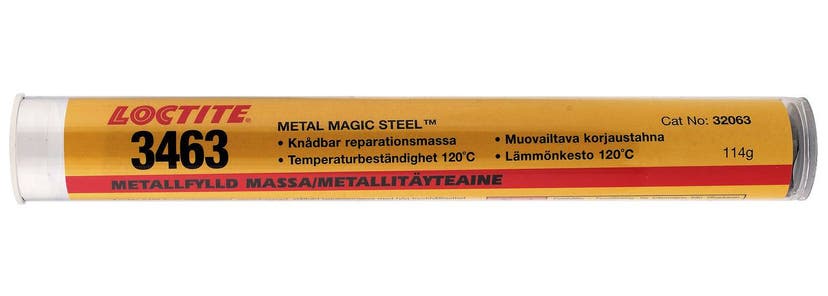 LOCTITE 3463 TERÄSTÄYTEINEN 2-KOMPONENTTINEN KORJAUSMASSA