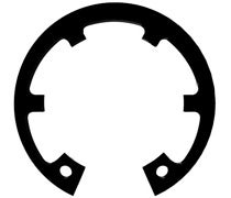 DIN 984 Lock Rings with Lugs for Holes