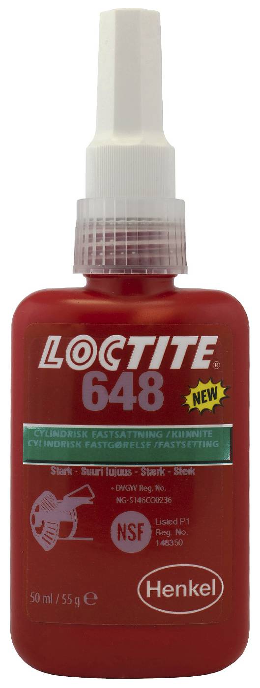 LOCTITE 648 LAAKERILUKITE SUURI LUJUUS